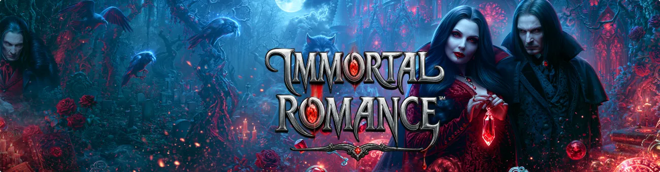 Immortal Romance Immortal romance slot Banner 2